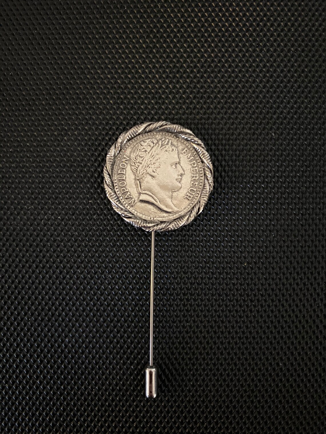 Handcrafted Vintage Napoleon Coin Lapel Pin Etsy