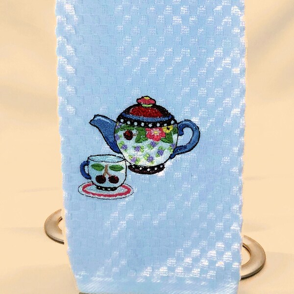 Teapot Towel Etsy