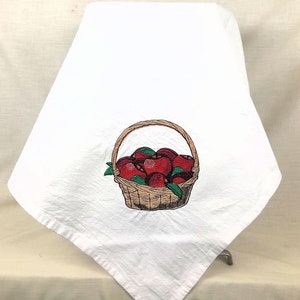 Customized Embroidered Flour Sack Towel