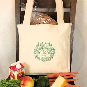 Bestickte Lebensbaum Tasche