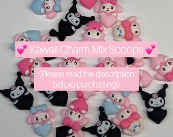 Kawaii Charms Mix Scoops | Kawaii Charms For Nails, Jewelry, Crafts, Etc.