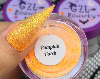 Pumpkin Patch | Orange Glitter Acrylic Powder | Halloween Glitter