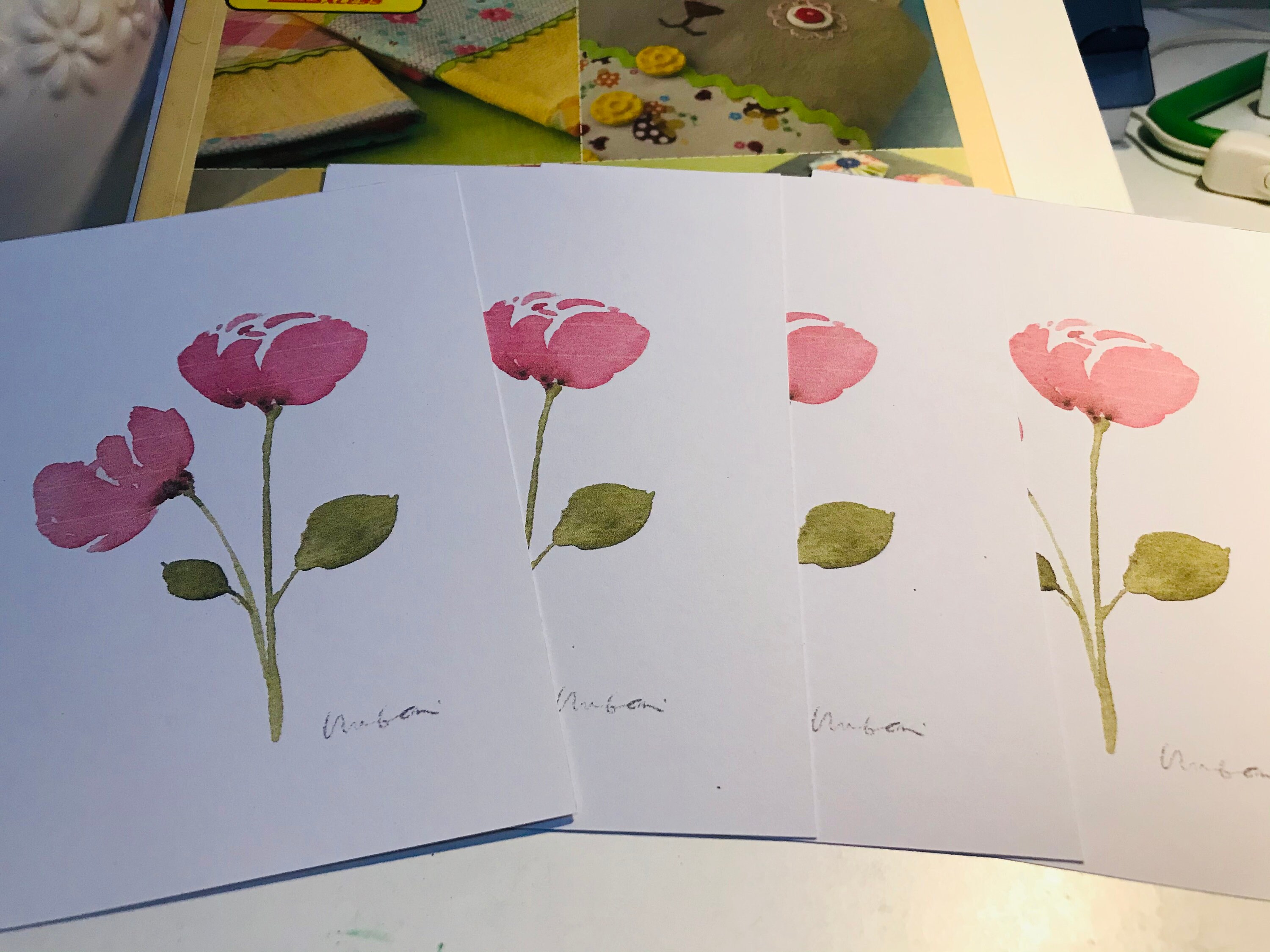 Printable Card, Hand Drawn, Simple Card, Blank Card, Instant Download