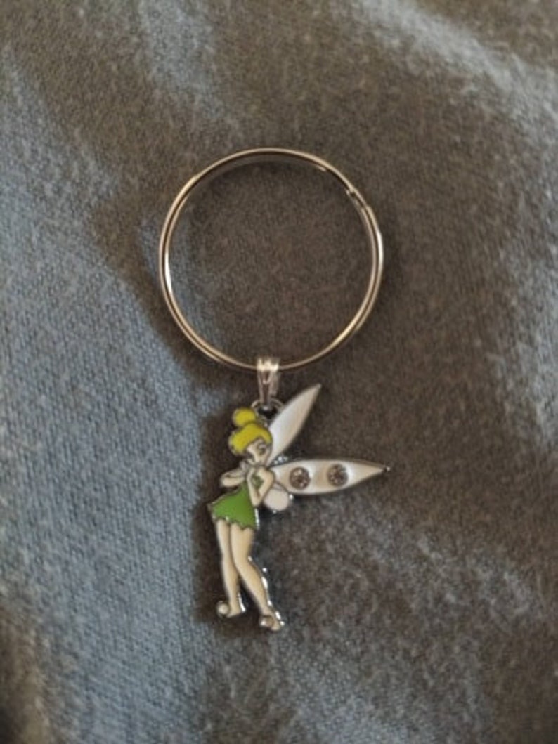 Tinkerbell Keychain Etsy