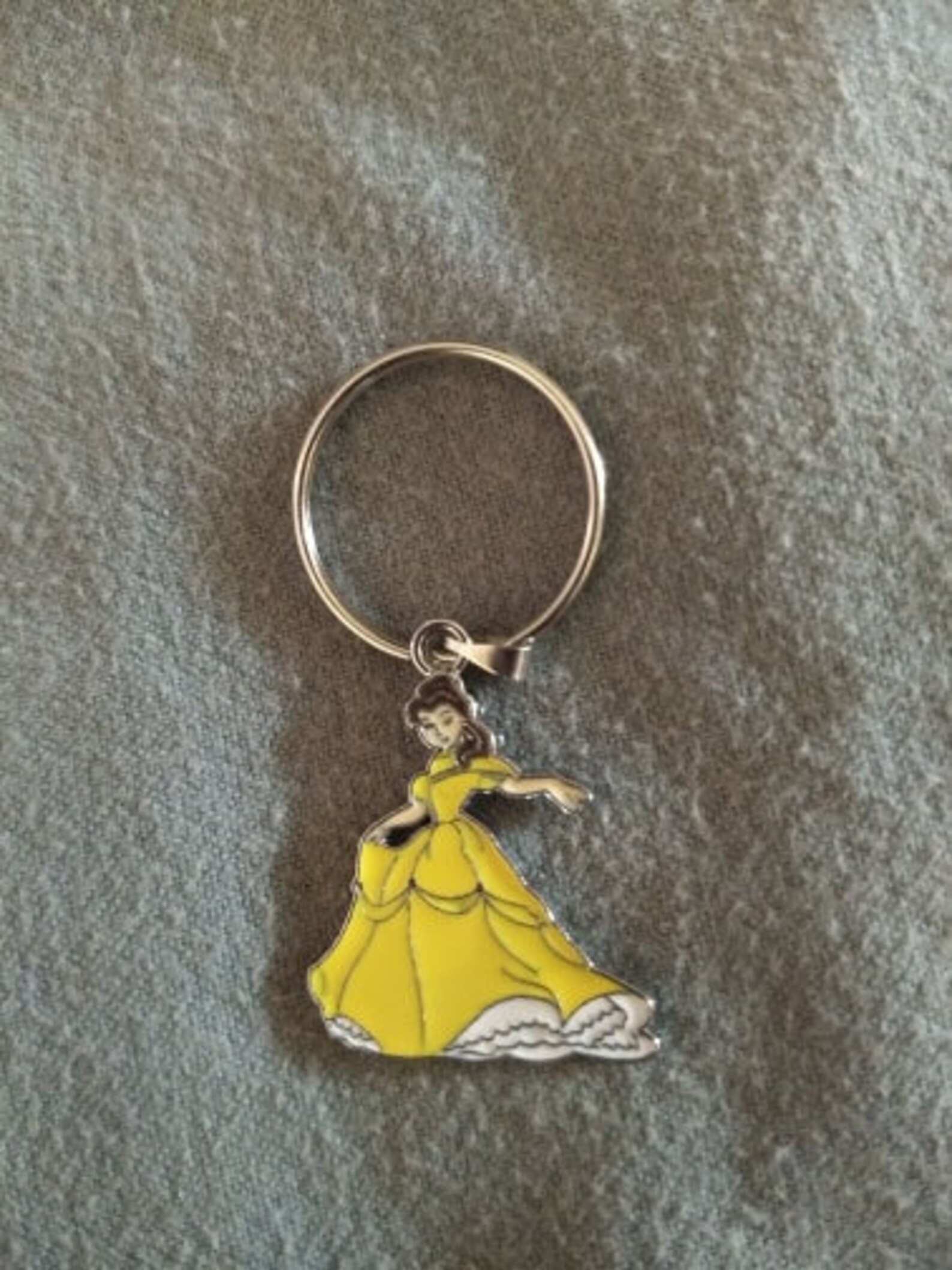 Belle / Beauty and the Beast Keychain Etsy