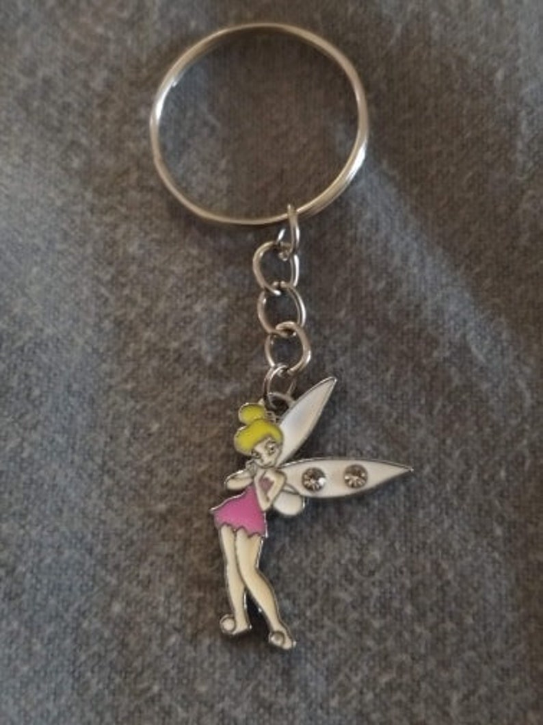 Tinkerbell Keychain Etsy