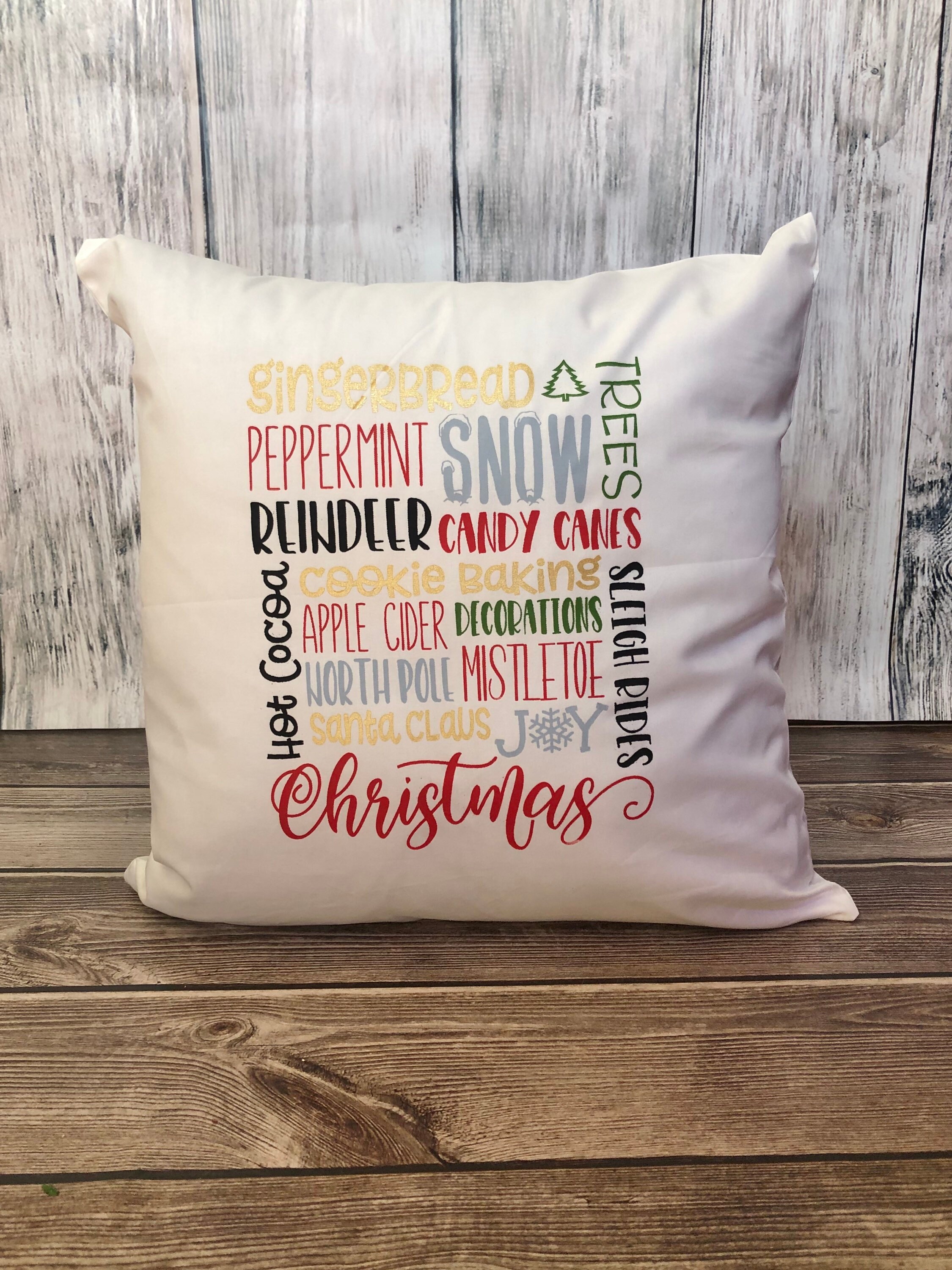 christmas pillows etsy