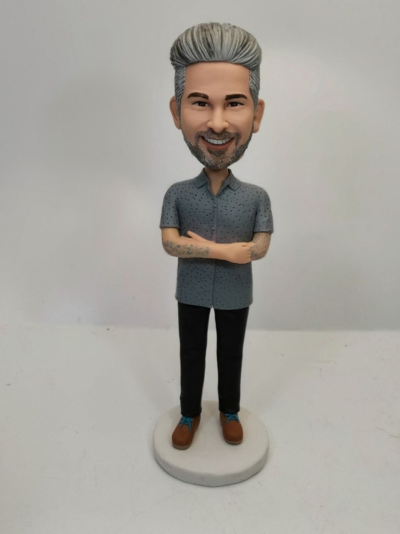 Custom man bobbleheads,Gift for him/boss ,Birthday Gift,Father/husband gift,funny dolls,Anniversary gifts,valentines day gift,easter gifts image 9