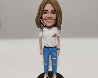 Custom bobbleheads,female bobbleheads,gifts for her/girlfriend,personalized gifts,christmas gifts,wedding gifts,custom gifts,surprised gifts