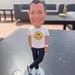 Custom casual man bobbleheads,Gift for him/boss ,Birthday Gift,Father/husband gift,funny dolls,Anniversary gifts,clay dolls,christmas gifts 