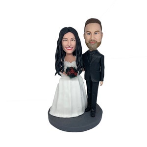 custom bobblehead ,bobbleheads couple,bobbleheads action figures, Anniversary Gifts for couple/parents,wedding cake topper,custom figurine