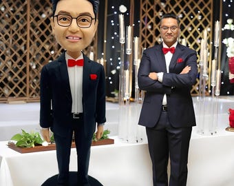Customized Bobblehead, Bobble head custom Figurines , Bobbleheads couple, Custom Bobblehead, bobblehead custom, custom christmas gift