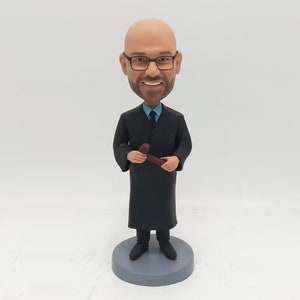 Custom judge bobblehead,Custom Judge Bobblehead,Custom Gifts For Judges And Lawyers,Unique Gift For Lawyers,christmas gifts，Graduation Gift