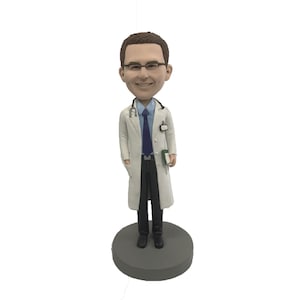 Custom male Doctor bobbleheads , Birthday Gifts For Doctor,doctor graduation gift