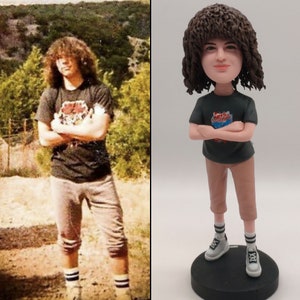 custom man bobblehead, Romantic Anniversary Gifts For Husband,Personalized Birthday Bobblehead For Dad/father&#39;s day