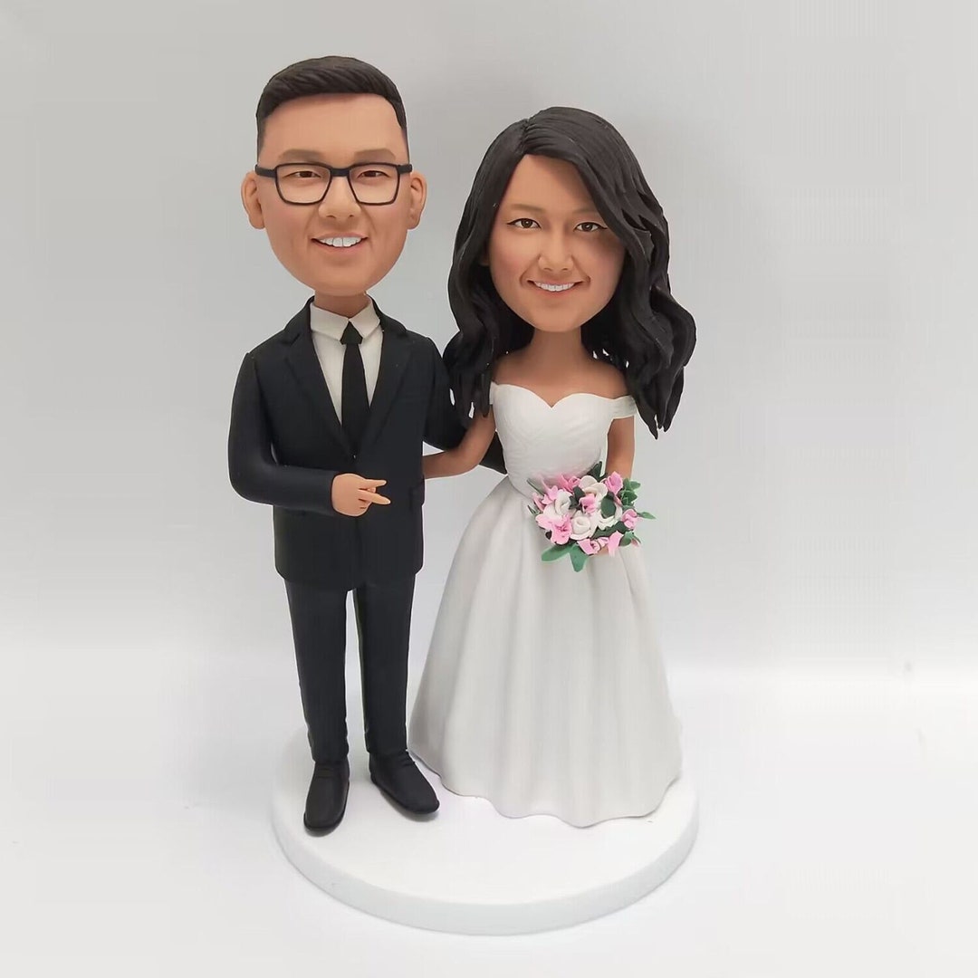 Anniversary Parents Bobblehead - Marriage Milestone Gift main image 1
