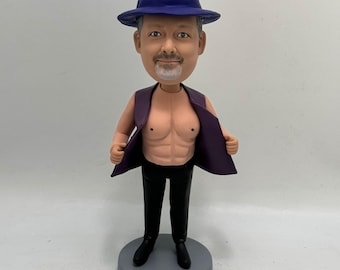 Custom Bobbleheads Cool Father's Day Gifts, Custom Grandfather Bobblehead, Custom Bobblehead As Boss Day Gifts, gift for him