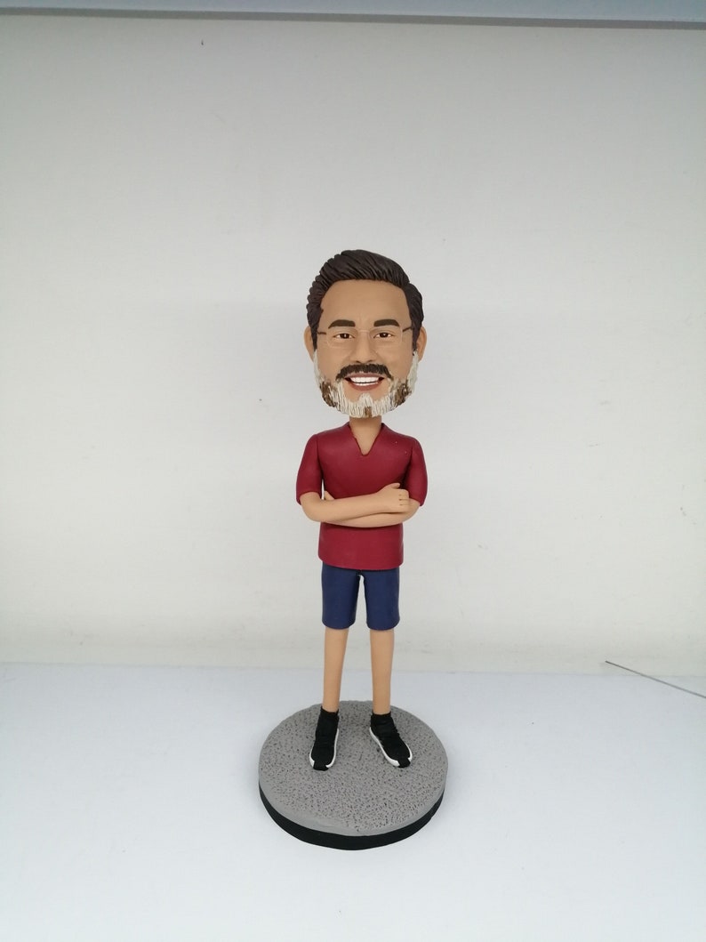 Custom man bobbleheads,Gift for him/boss ,Birthday Gift,Father/husband gift,funny dolls,Anniversary gifts,valentines day gift,easter gifts image 6