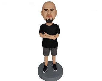 Custom bobbleheads for man,gifts idea for men/husband,the office gifts for boss/officer/CEO/colleague,christmas gifts,gifts for wedding