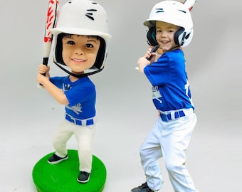 Handmade custom baseball player doll - supports real person image replication, exclusive commemorative gift