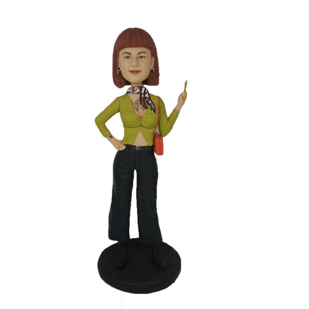 Birthday Girl Bobblehead - Custom Birthday Gift Figurine main image 1