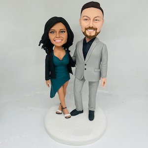 Custom Bobblehead Couple Figurine for ETSY,Personalized Bobblehead Wedding Gift,Ideal for Anniversaries & Special Occasions