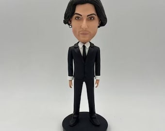 Custom man Bobblehead as Christmas Gifts,Boss Day Gifts, Father Day Gifts, Unique Gifts For Men, birthday gifts for him