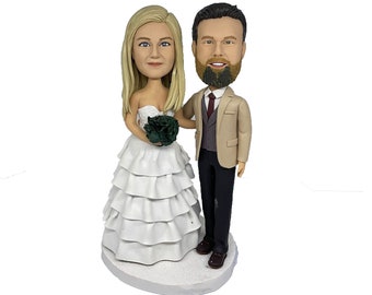 custom wedding couple bobbleheads ,Anniversary Gifts for couple/parents,wedding gifts,bobblehead gifts