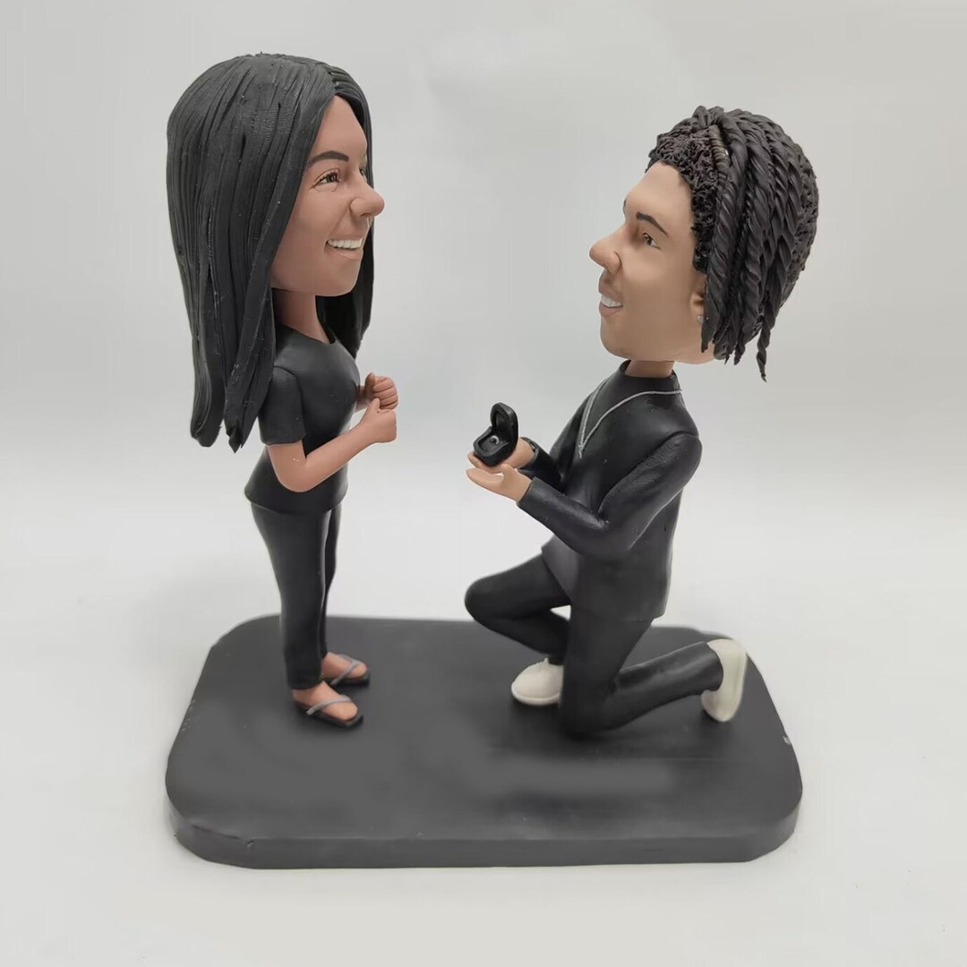 Parents Anniversary Custom Bobblehead Gift