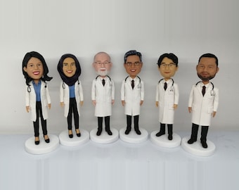 Bobbleheads custom, Team Doctor bobbleheads ,Christmas Presents For Doctors, Birthday Gifts For Doctor,  Surgeon, Dentist.party gifts