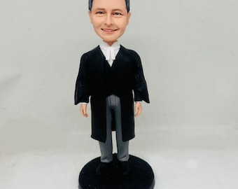 Spersonalizowane kiwające głowy ze zdjęć, spersonalizowana kiwająca głowa chłopaka, spersonalizowany prawnik sędzia, kiwająca głowa ojca, kiwające głowy szefa, prezent świąteczny