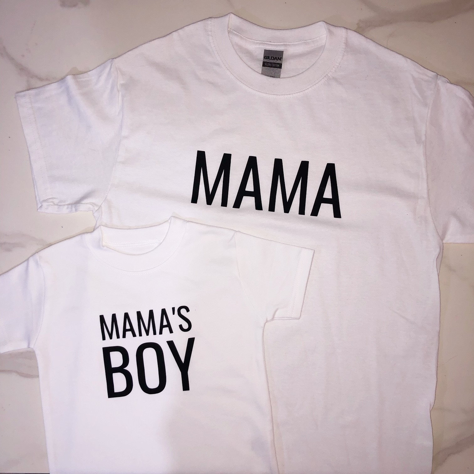 Matching mama and mama's boy tshirts Etsy