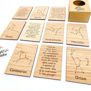 Montessori Learning Tiles - Costellazioni del Cielo Notturno