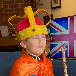 King Charles III Coronation 2023 Make Your Own DIY Crown Digital Instructions Fun Kids Craft Activity Digital File