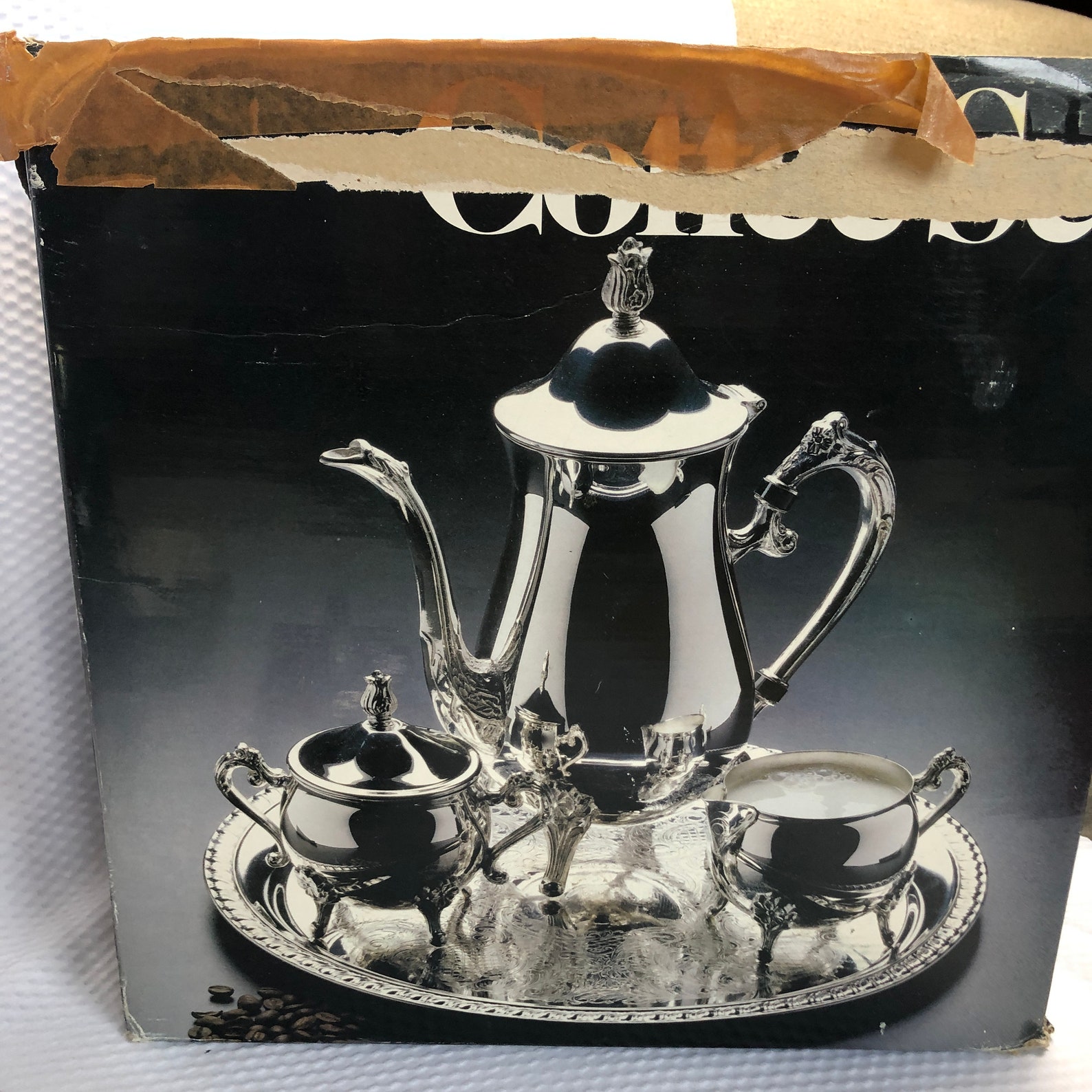 Vintage Leonard 3 PC SilverPlated Coffee Tea Set No Tray Etsy