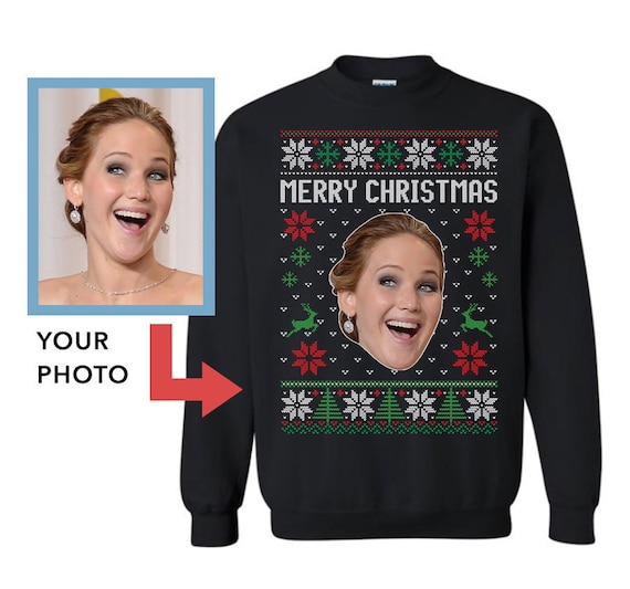 Custom Face Sweatshirt Funny Ugly 