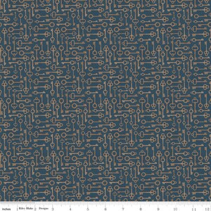 1 Yard PRE-CUT | Huckleberry Saltbox - Stone Keys | Riley Blake | Karen Walker | Pre-Cut 1 Yard | Priced per yard