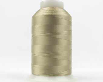 Decobob 80wt Cottonized Polyester Thread by Wonderfil | Taupe | Bobbin Thread | Machine Quilting | Piecing | Machine Embroider Lace