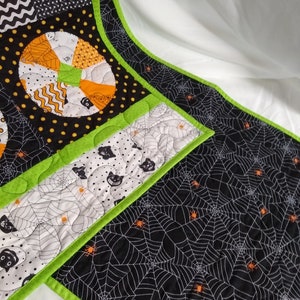 Quilted Halloween Table Runner