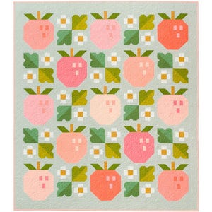 Pineberry Quilt Pattern by Pen and Paper | Printed Paper Pattern | Make your own quilt