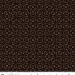 Huckleberry Saltbox - Brown Tile | Riley Blake | Karen Walker | Priced by the Half Yard
