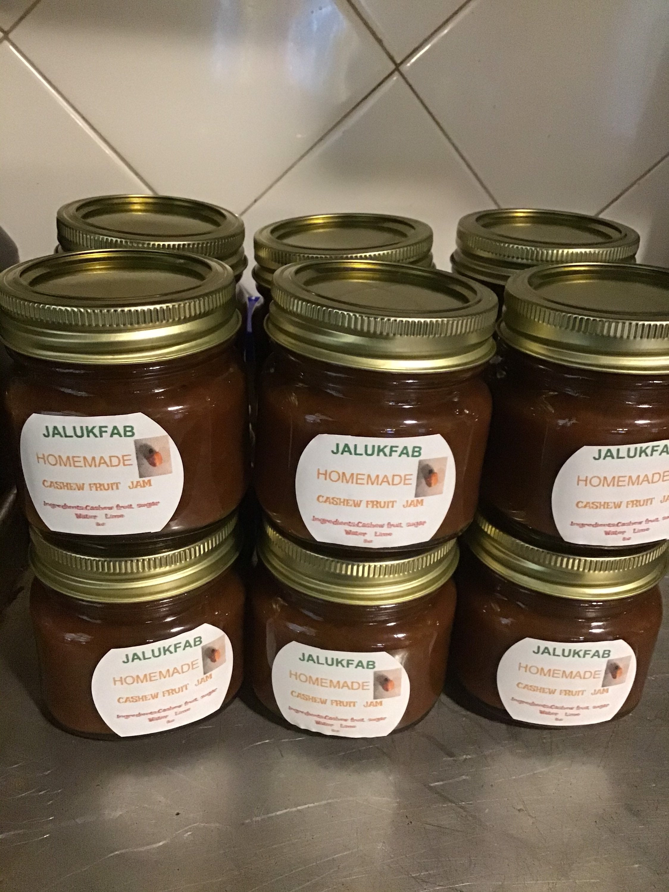 Cashew Fruit Jam .Exotic Tasty 8 oz Jar. Etsy