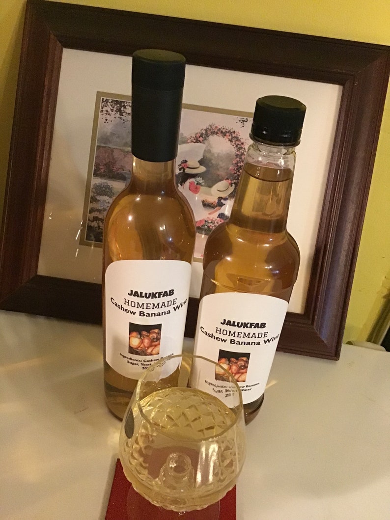 2020 Homemade Cashew Fruit Wine. Rare Wines 3 Sizes. 5 Oz , 12 Oz, 24.7