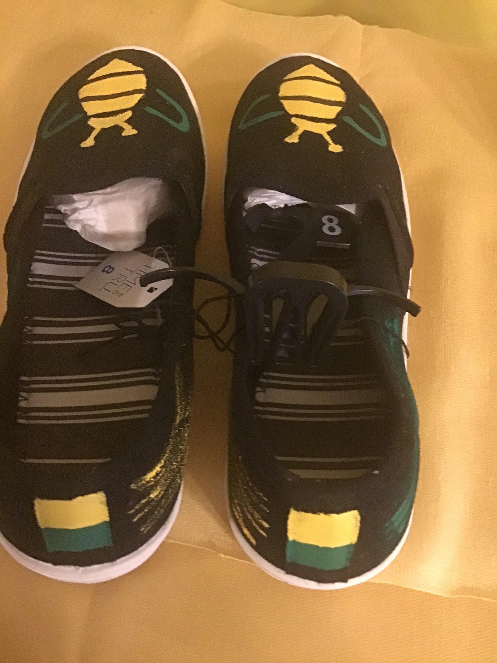 jamaican color sneakers