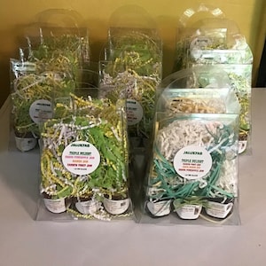 Triple Delight Exotische Marmeladen. Hausgemachte .Cashew,Guava, Kiwi,Mango,Ananas Vielfalt. 3 -1,5 oz Paket.Große Geschenke für Familie und Freunde.