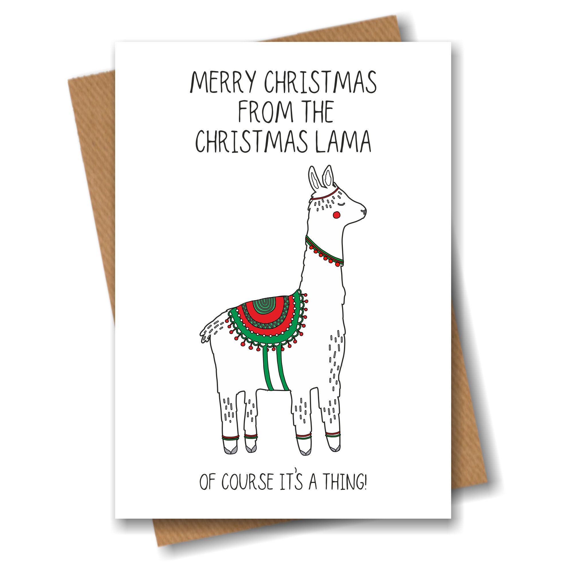 Lama Christmas 