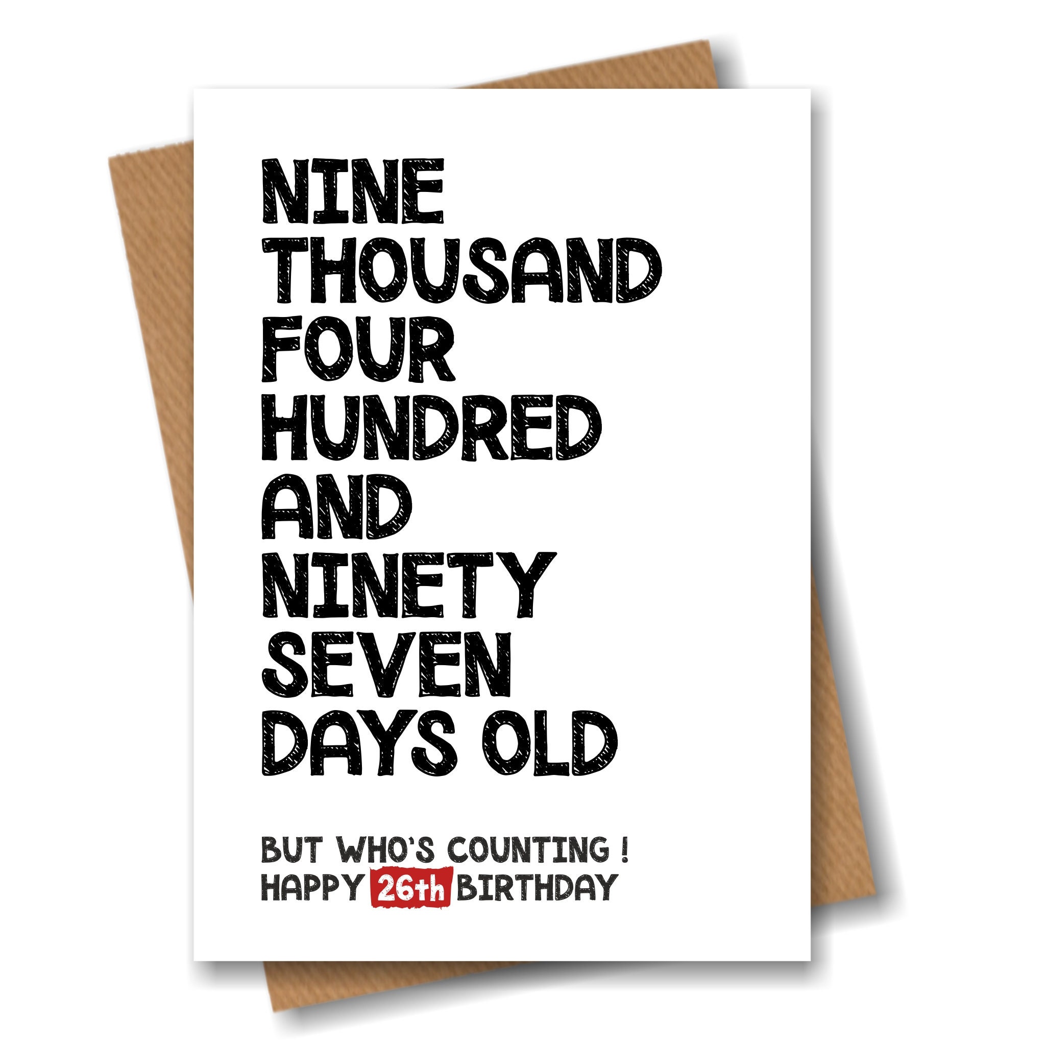 Happy 26th Birthday My Love: Journal - 1996 26th Birthday Gift For