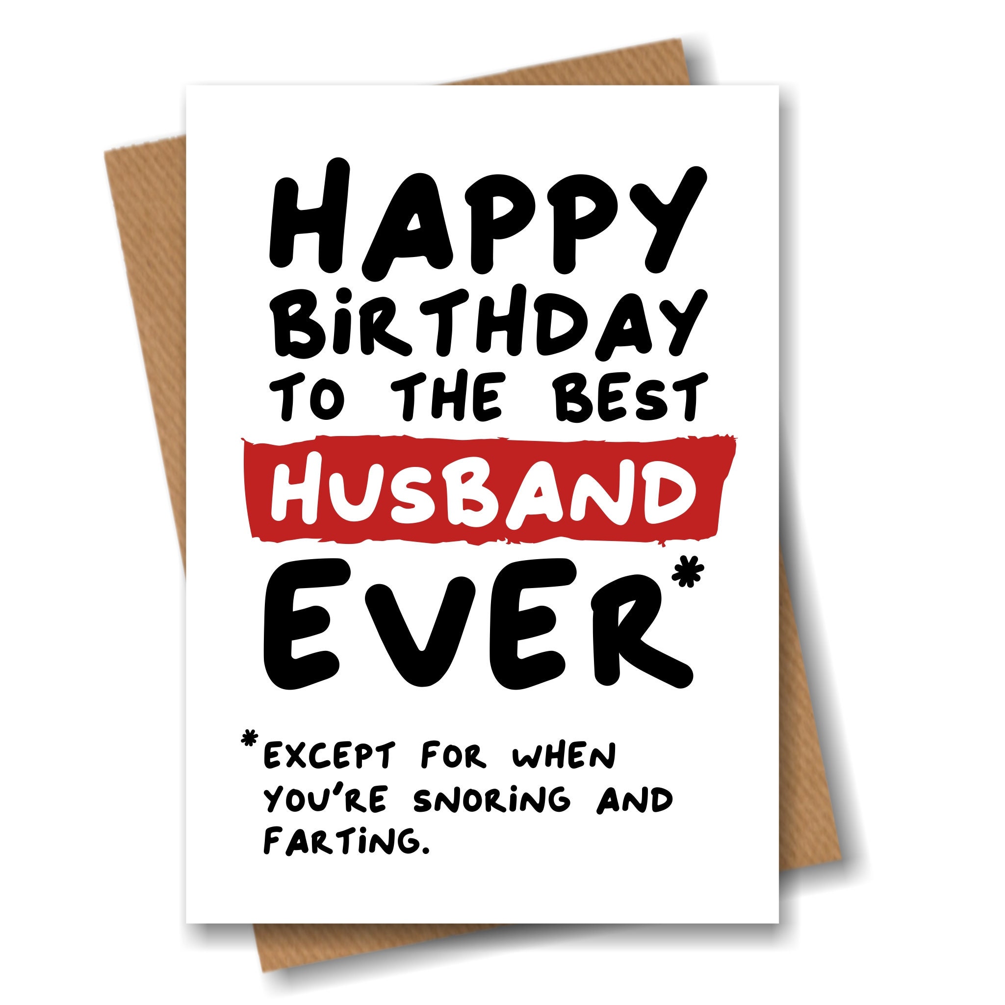 Husband Birthday Card for Best Husband Ever Snoring Farting - Etsy Singapore Husband Birthday Card for Best Husband Ever Snoring Farting - Etsy Singapore