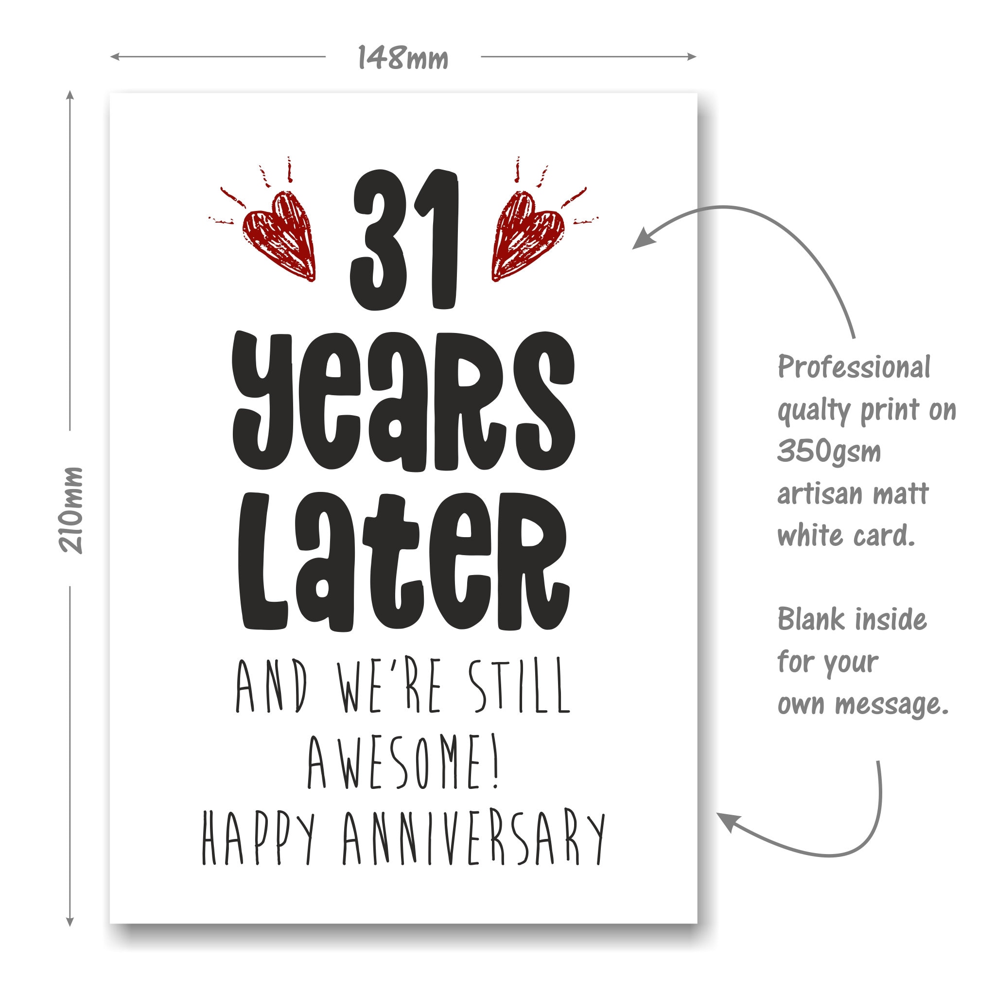 31 wedding anniversary deals