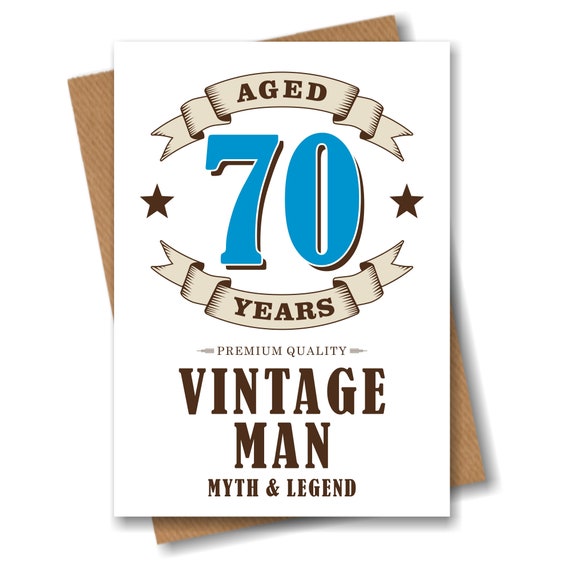 70th birthday cards for dad